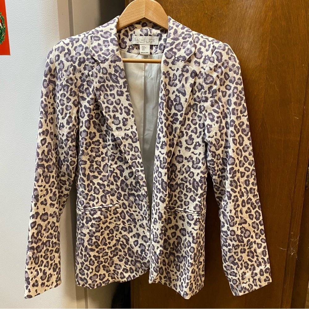 Rachel Zoe Cheetah Blazer